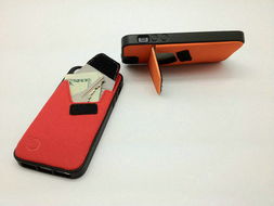 三合一多功能手機殼 為iPhone 5打造的錢包、卡帶與抗震支架